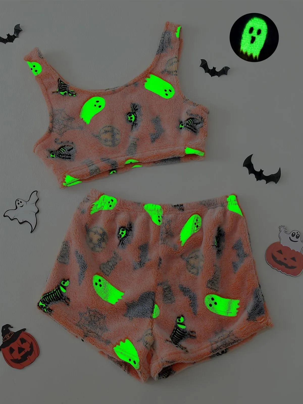 GhostComfy™ Fleece Pajama Set