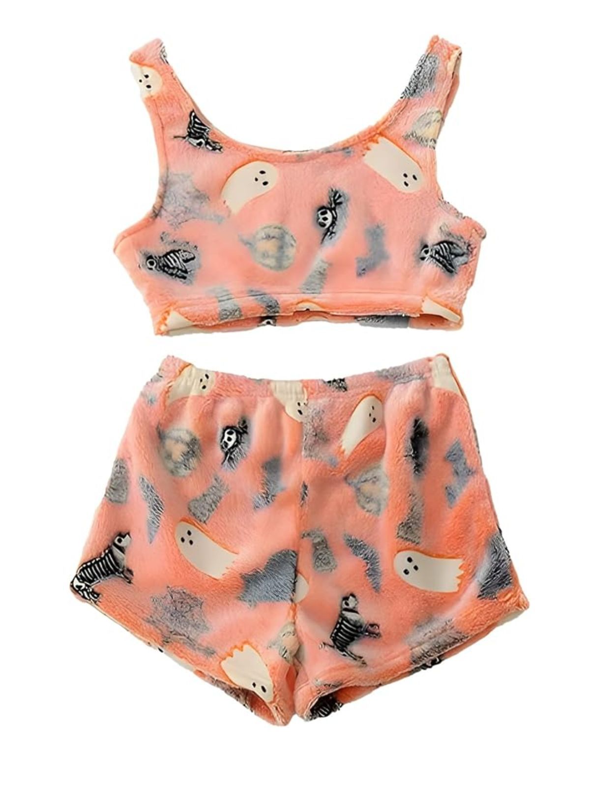 GhostComfy™ Fleece Pajama Set