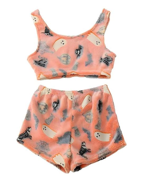 GhostComfy™ Fleece Pajama Set