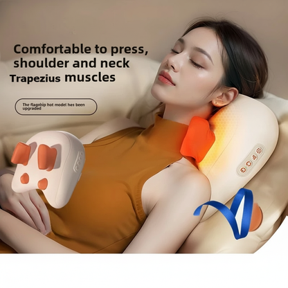 Rechargeable Heating Massage Pillow
