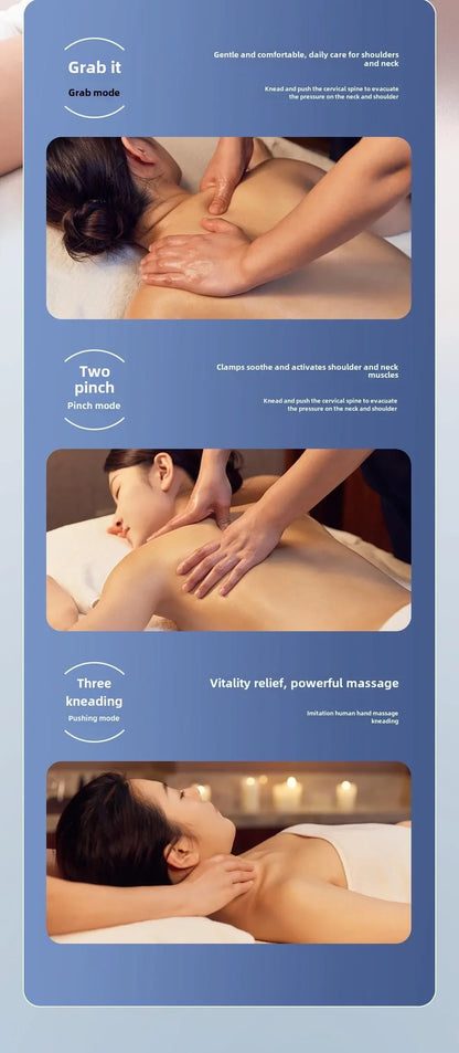 Rechargeable Heating Massage Pillow