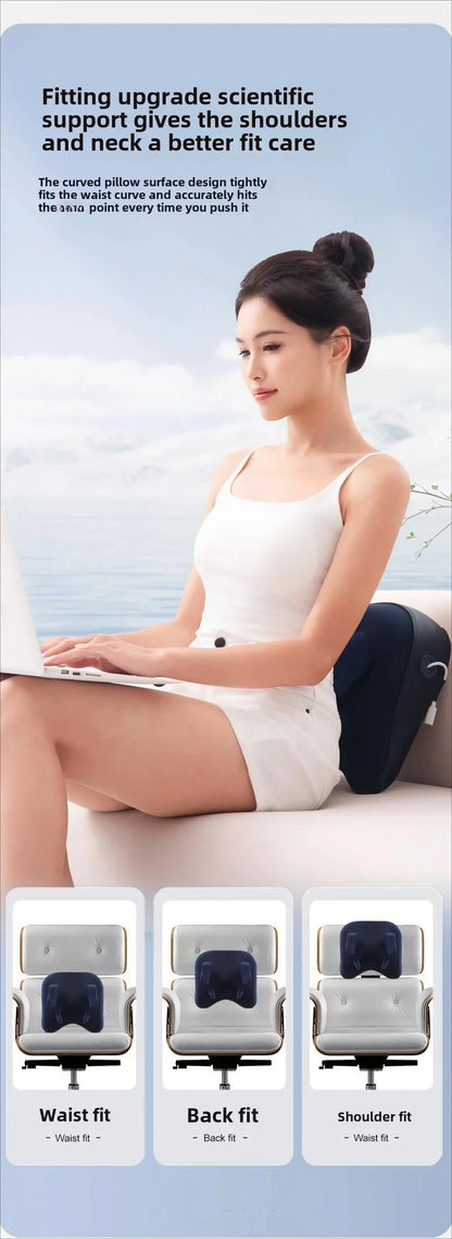 Rechargeable Heating Massage Pillow