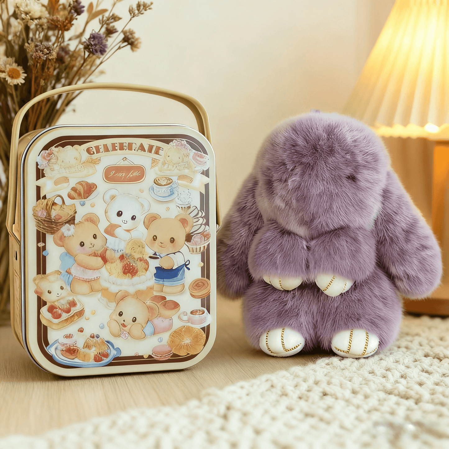 The Cutie Bunny Keychain