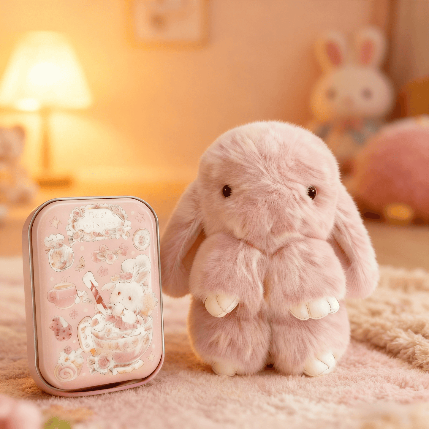 The Cutie Bunny Keychain