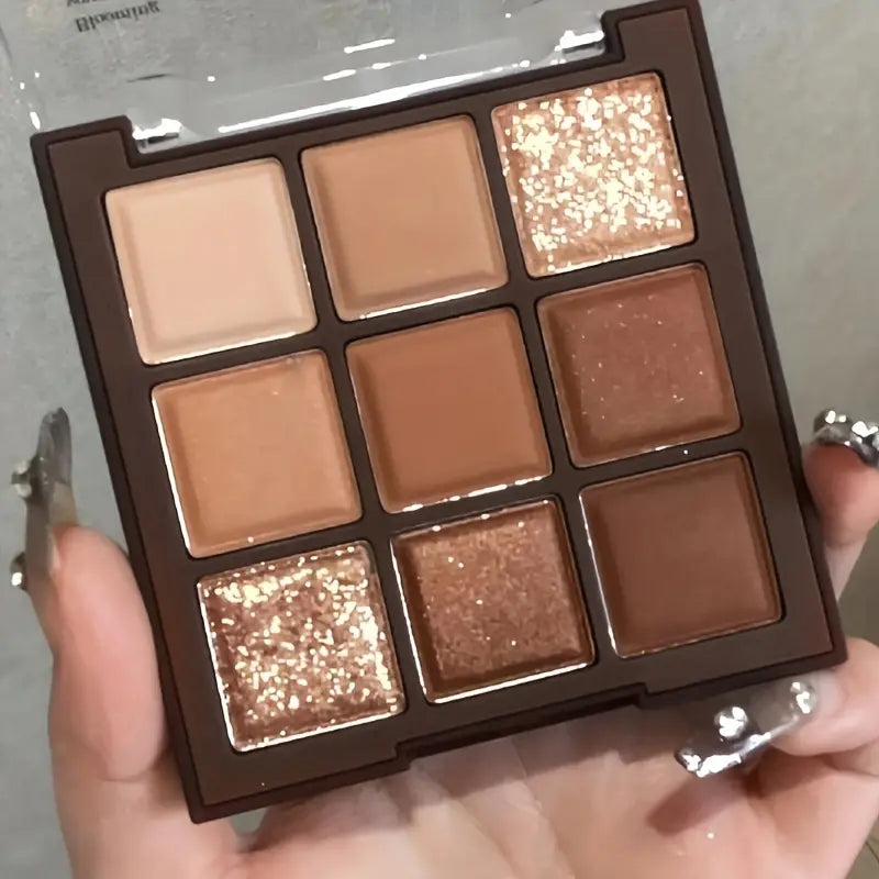9 Shade Eyeshadow Palette (Earth Tone)