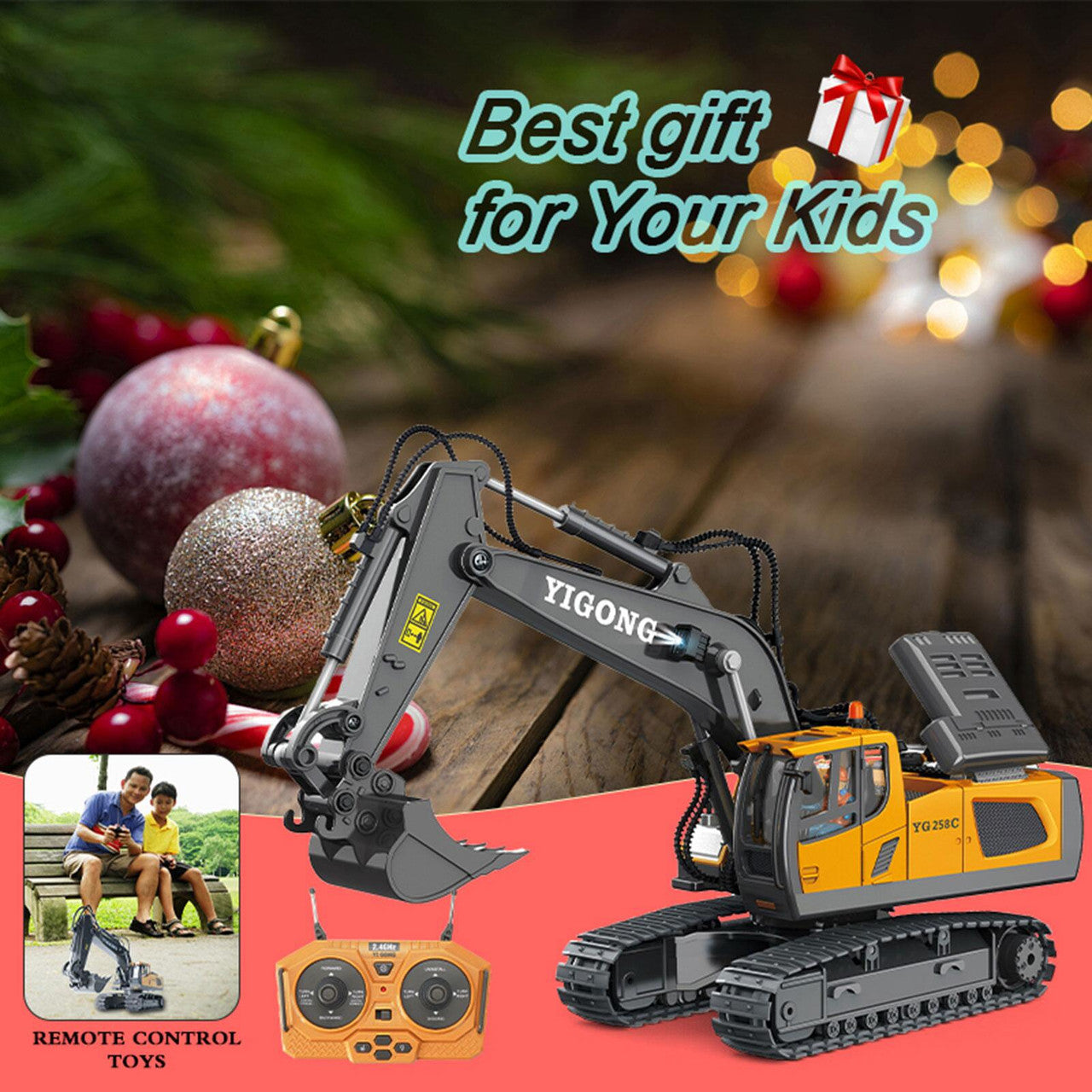 RealDig™ RC Excavator Truck